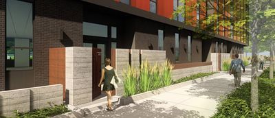 Landscaping and resident courtyard design