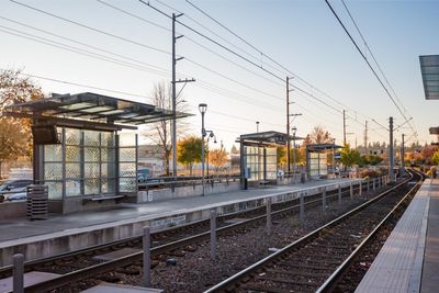 Nearby MAX light rail station